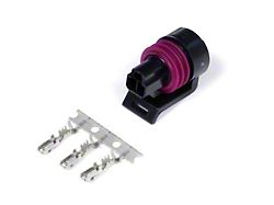 Haltech 3 Pin Pressure Sensor Connector Plug & Pins 