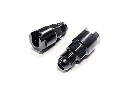 Haltech Flex Fuel Fittings 3/8 GM Spring Lock to -6AN - HT-011030
