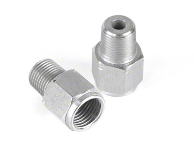 Haltech M10 x 1.0 to 1/8 BSPT Adaptor - Stainless - HT-010921