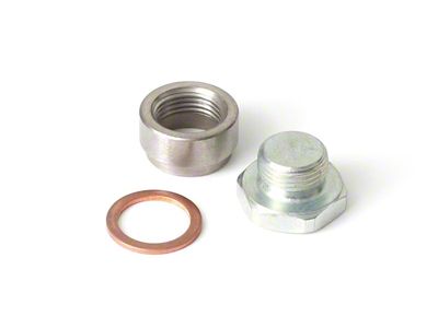 Haltech O2 Sensor Weld-On Bung w/Copper Washer & Blanking Plug - HT-010702