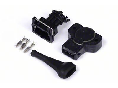 Haltech Throttle Position Sensor Black / CCW Rotation / 8mm - HT-010404