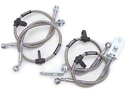 Russell Stainless Steel Braided Brake Line Kit; Front and Rear (00-06 S2000)