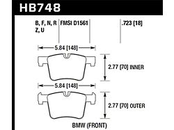Hawk Performance HP (13-14 BMW 328i/328i xDrive / 2014 428i/428i xDrive)