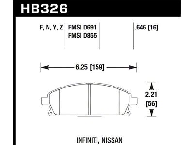 Hawk Performance HPS Street Brake Pads