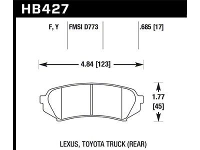 Hawk Performance LTS Street Brake Pads