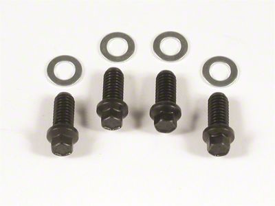 Mr. Gasket Header Bolt Set; Mini Hex Head 3/8 in.-16 x 0.75 in.; 12 pc.; - 3409