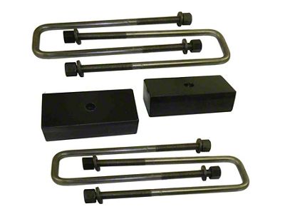 SuspensionMAXX Heavy Duty Block and U-Bolt Kit - SMX-153015