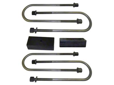 SuspensionMAXX Heavy Duty Block and U-Bolt Kit. - SMX-161015