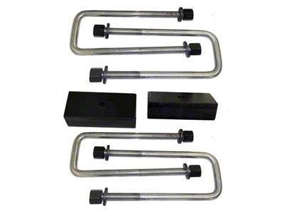 SuspensionMAXX Heavy Duty Block and U-Bolt Kit - SMX-184010
