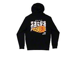 Throtl Fire Wheel Heavy Weight Hoodie