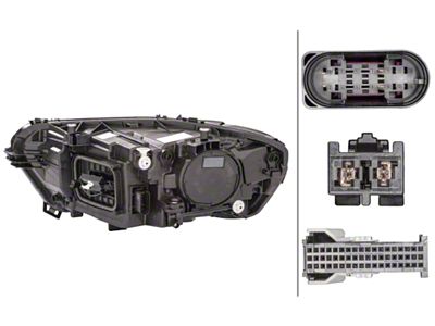 Hella 20-21 Mercedes-Benz Cla Headlamp Rh Led Static - 015086361