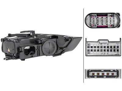 Hella 2015-2018 Audi Q3 Bi-Xenon Headlight Assembly - 354840051