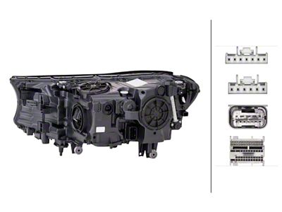 Hella 2016-2019 BMW 740e xDrive Headlight Assembly - 354854161