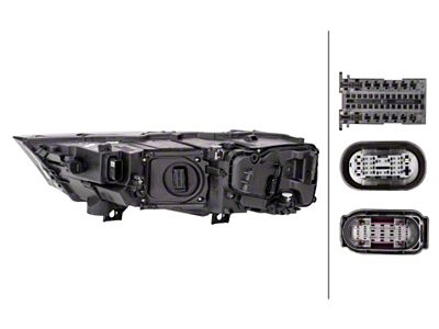 Hella 2017-2019 Audi Q7 Headlight Assembly - 354841101