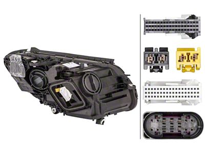 Hella 2019 Mercedes-Benz C Class Headlamp Lh W/O Led Dyn - 013063651