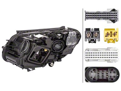 Hella 2019 C Class Headlamp Rh W/O Led Dyn - 013063661