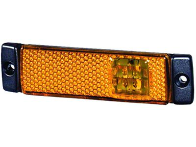 Hella 8645 Series 12V Amber Side Marker Lamp - 008645011