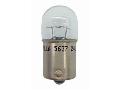 Hella 5637 24V 10W Ba15S B6 2 - 5637TB