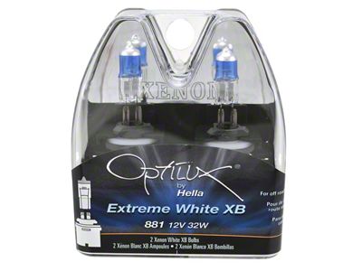 Hella Bulb 881 12V 32W XEN WHT XB 2 - H71071222