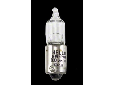 Hella Bulb H6W 12V 6W BAX9s T2.75 - H6W