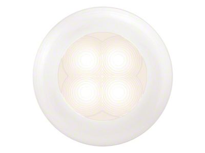Hella Courtesy Lamp Rnd Wwht Md24 Wh Rim 2Xt - 980501741