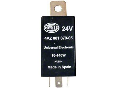 Hella Flasher 24V 3 Pin 10140W - 001879051