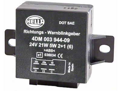 Hella Flasher Unit 24V 2+1X21W+5W - 003944091