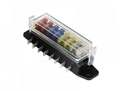 Hella 8-Way Lateral Single Fuse Box - H84960111