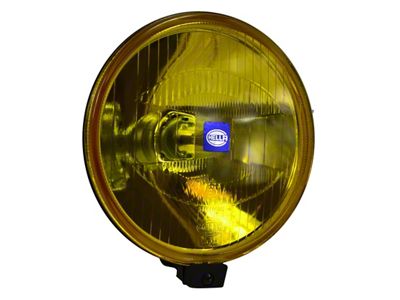 Hella 500 Series ECE 6.4in 55W Round Driving Beam Amber - 005750512