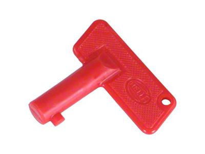 Hella Key Batt Mstr Switch Red Single - H84960021