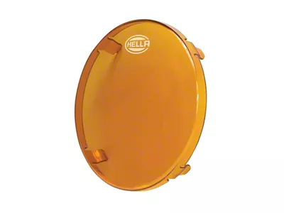 Hella 500 LED Driving Lamp 6in Amber Cover - 358116991