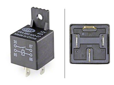 Hella Mini ISO Relay 12V - 965400071