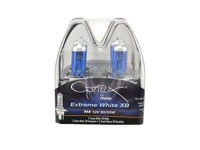 Hella Optilux 12V 60/55W H4/9003 P43t Extreme White XB Bulb - H71071352