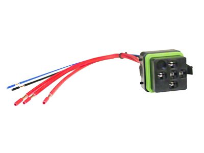 Hella Relay Connector ISO Mini Weatherproof w/ 12in Leads - H84709001