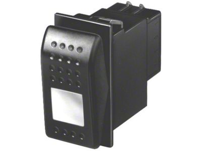 Hella Switch Rocker Spdt F/ Loc / Pilot - 007832081