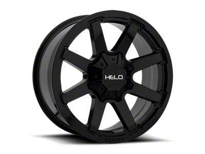 HELO HE909 Gloss Black Wheel; 17x9; -12mm Offset