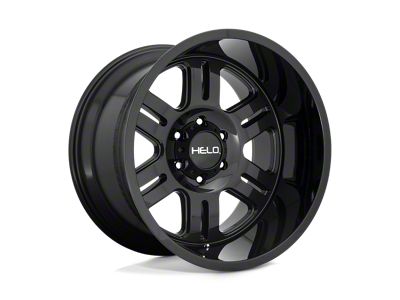 HELO HE916 Gloss Black Wheel; 20x9; 18mm Offset