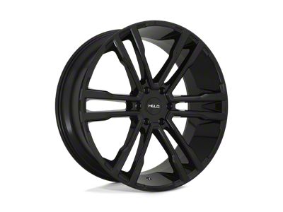 HELO HE918 Gloss Black Wheel; 20x9; 30mm Offset