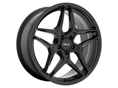 HELO HE919 Gloss Black Wheel; 18x8; 40mm Offset