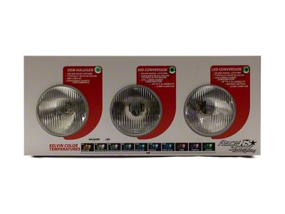 Race Sport Lighting HID and LED Headlight Countertop Display