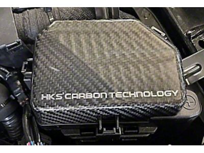 HKS 2023 Nissan Z Dry Carbon Fuse Box Cover - 70026-AN002