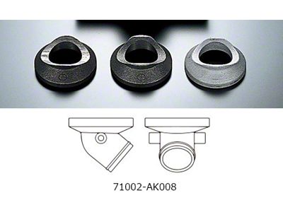 HKS 50mm Weld-on Steel BOV Flange - 71002-AK011