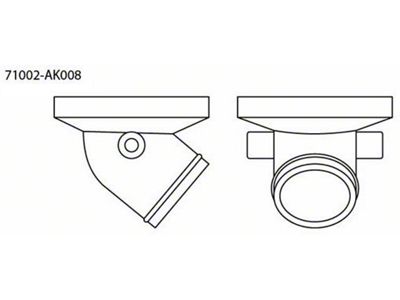 HKS SQV FLANGE 35-40 - 71002-AK008