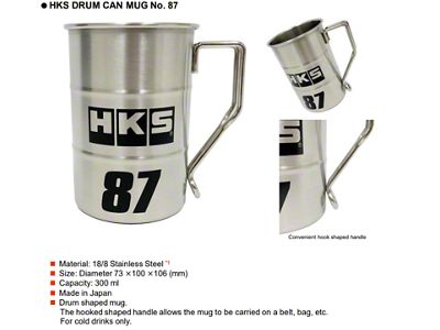 HKS Drum Can Mug; No. 87