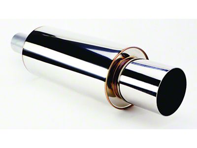 HKS Universal Muffler 2.5 Inlet / 3.7in Outlet - 3203-EX023