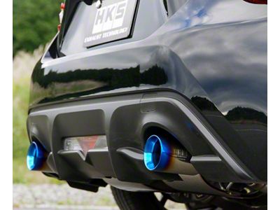 HKS LEGAMAX Sports S-Tail Ti ZN6/ZC6- Burnt Tips - 32018-AT041V