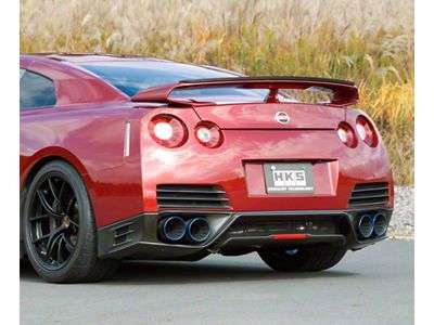 HKS RACING MUFFLER R35 GT-R w/ SILENCER - 31008-KN002
