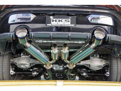 HKS FULL DUAL MUFFLER RZ34 VR30DDTT - 31014-KN002
