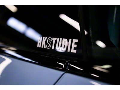 HKS HKSTUDIE Sticker - White - GD001
