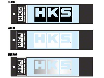 HKS LOGO Sticker W135 MIRROR - 51003-AK151